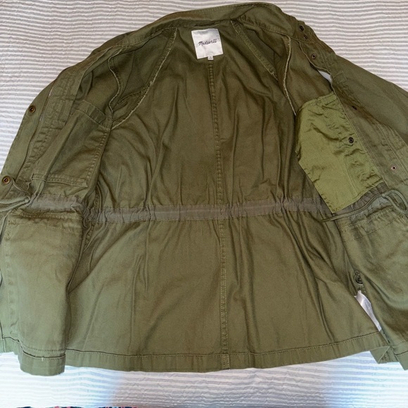 Madewell Olive Green Field Jacket - Picture 2 of 5